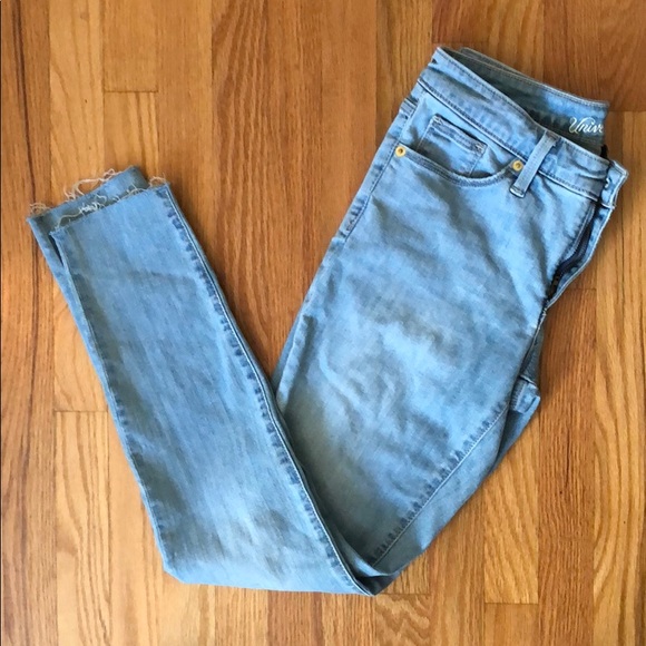Universal Thread Denim - High rise cropped straight jeans Universal Thread